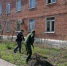 Военными коммунальщиками Воронежской области  проводятся субботники в военных городках. - Рамонский район