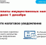 Налоговое уведомление для физических лиц в 2025 году. - Рамонский район